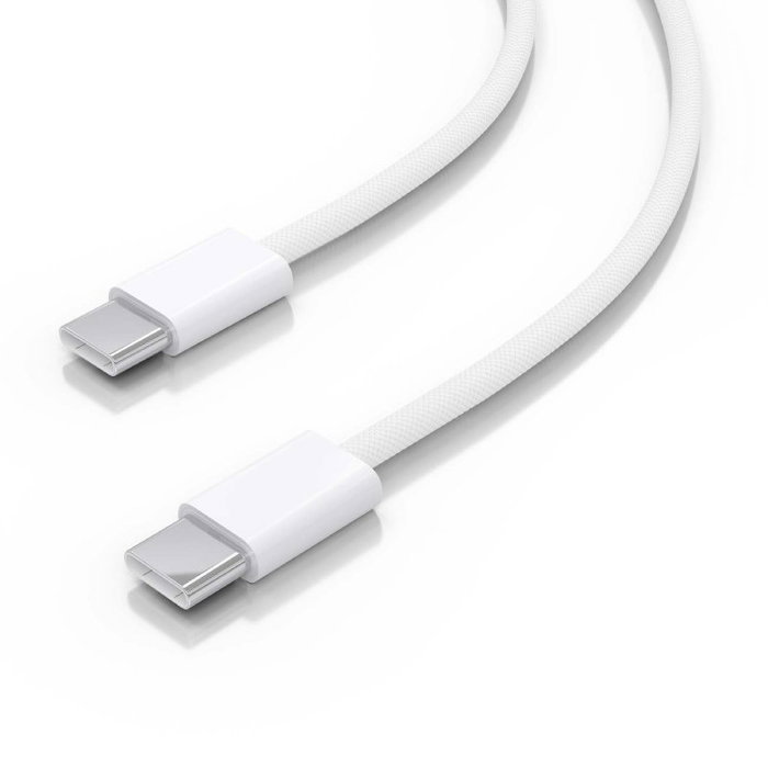 Aisens Cable USB-C a USB-C A107-0855, 1m, 60W, Blanco Aisens Cable USB-C a USB-C A107-0855, 1m, 60W, Blanco